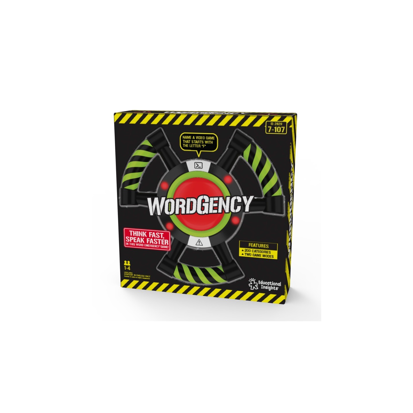 Educational Insights Wordgency Game