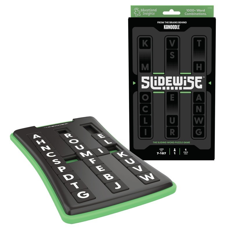 Educational Insights SlideWise The Sliding Word Puzzle Game