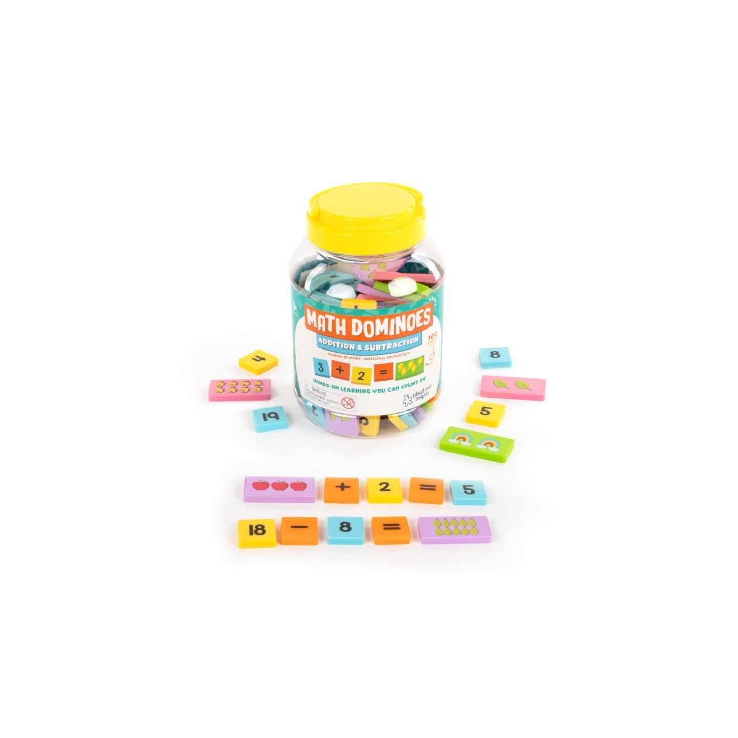 Educational Insights Math Dominoes — Addition & Subtraction