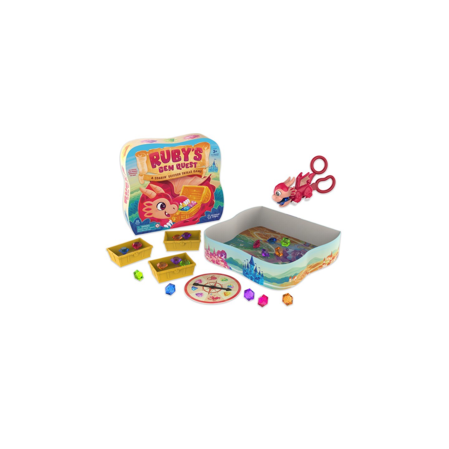 Educational Insights Ruby's Gem Quest Skills Game