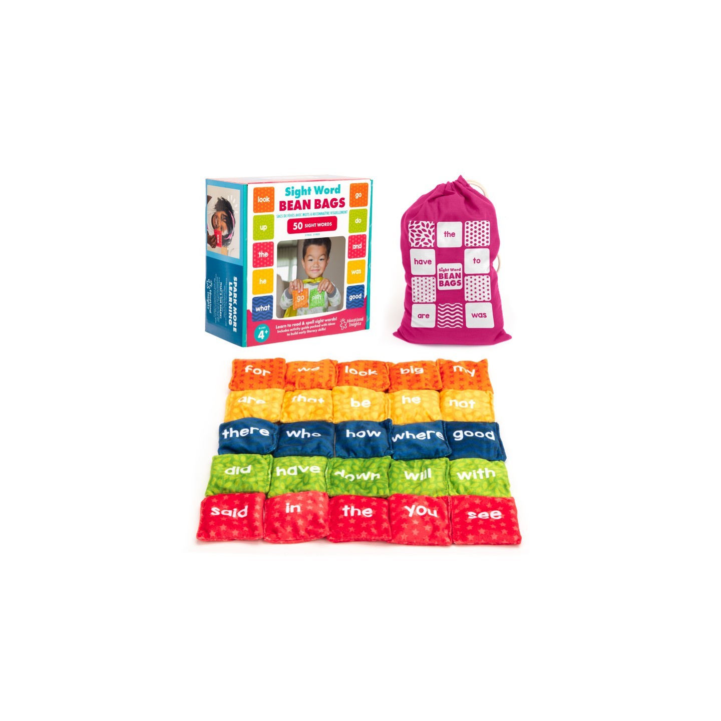 Educational Insights Sight Word Bean Bags
