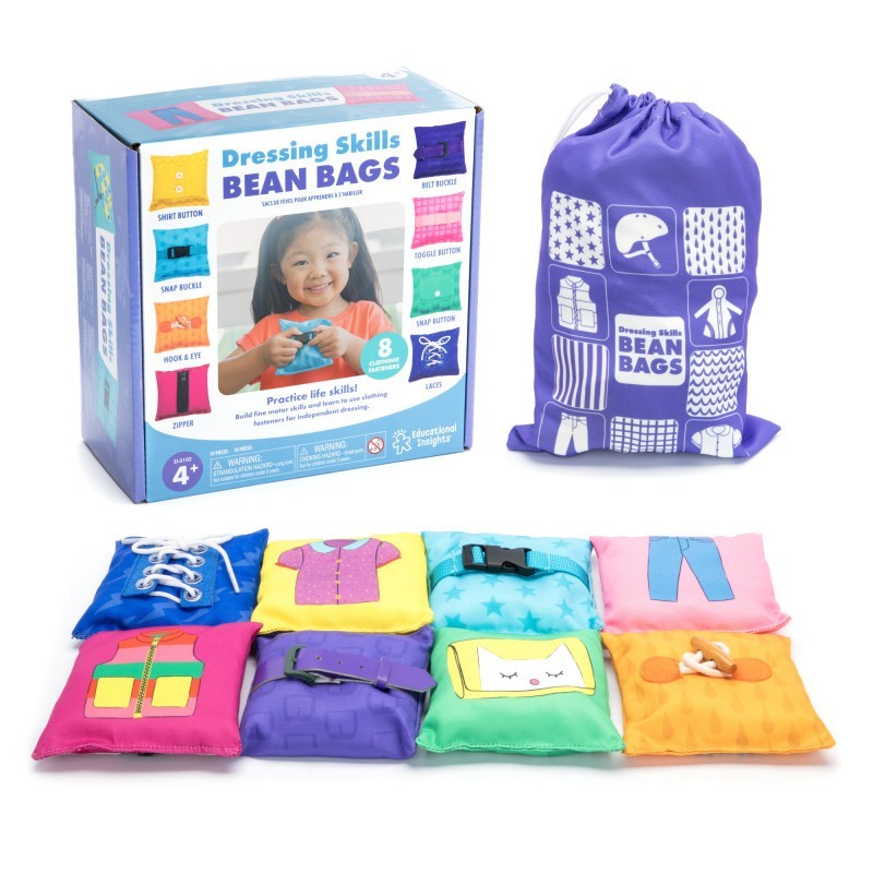 Educational Insights Learn to Dress Myself Bean Bags