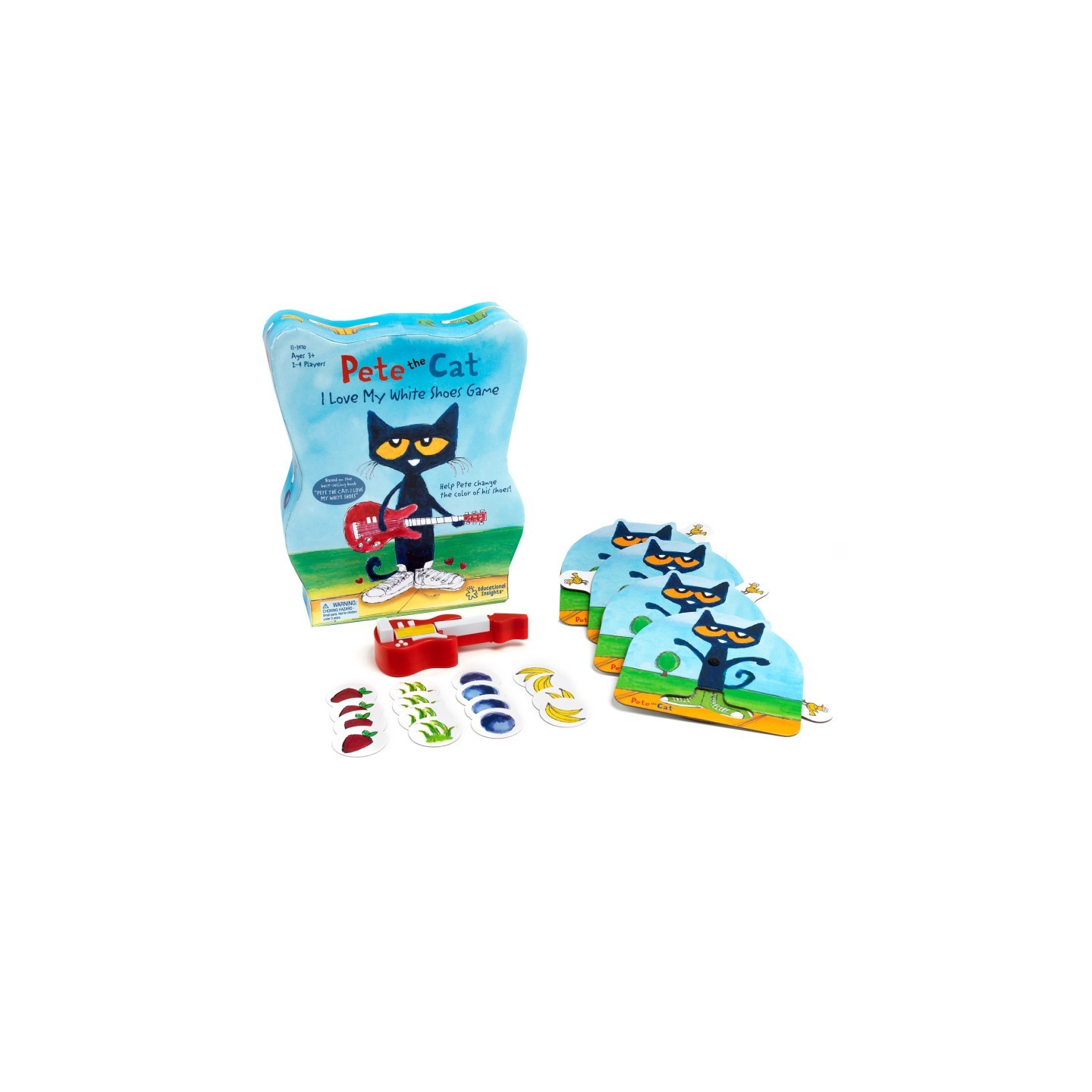 Educational Insights Pete the Cat® I Love My White Shoes Game