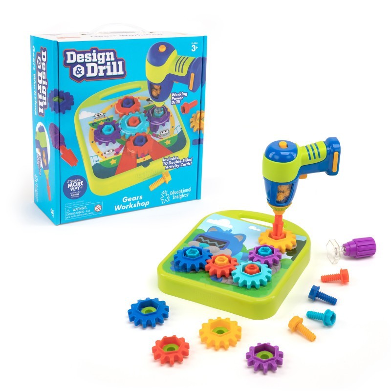 Educational Insights Design & Drill Gears Workshop