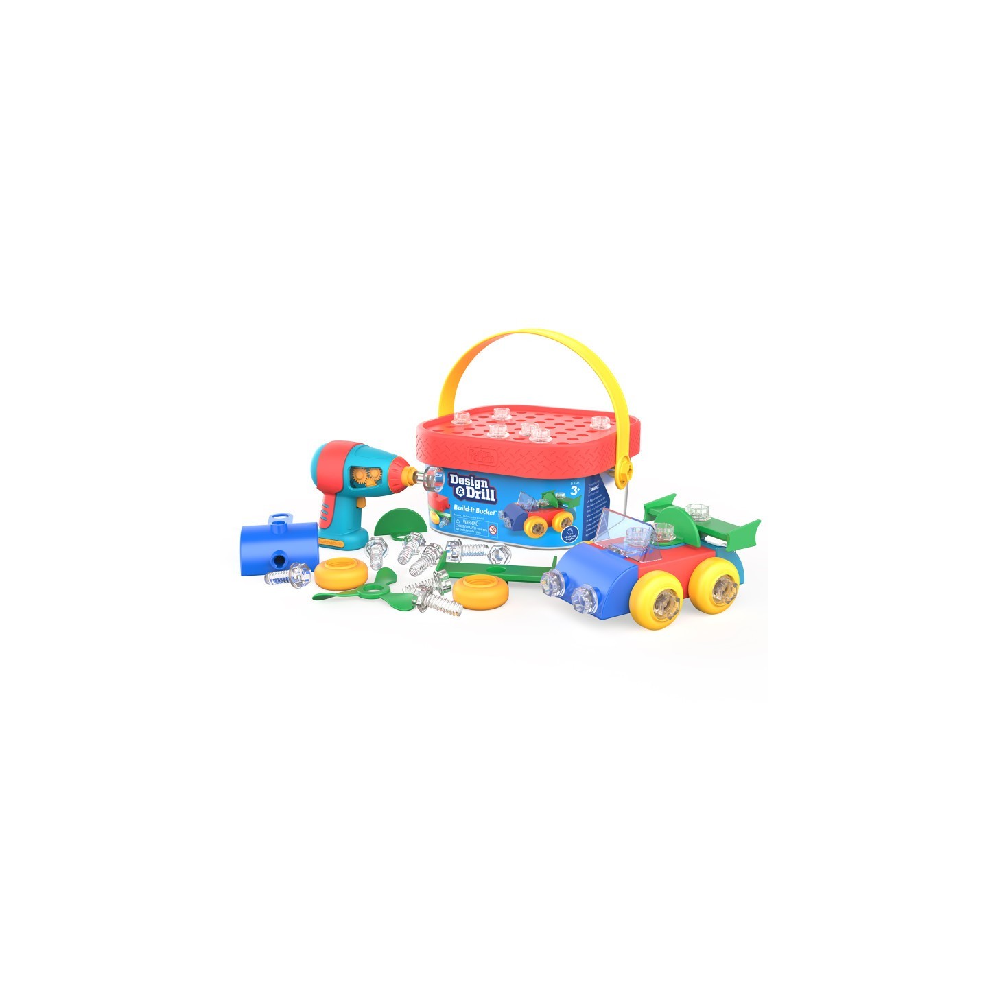 Educational Insights Design & Drill® Build-It Bucket™