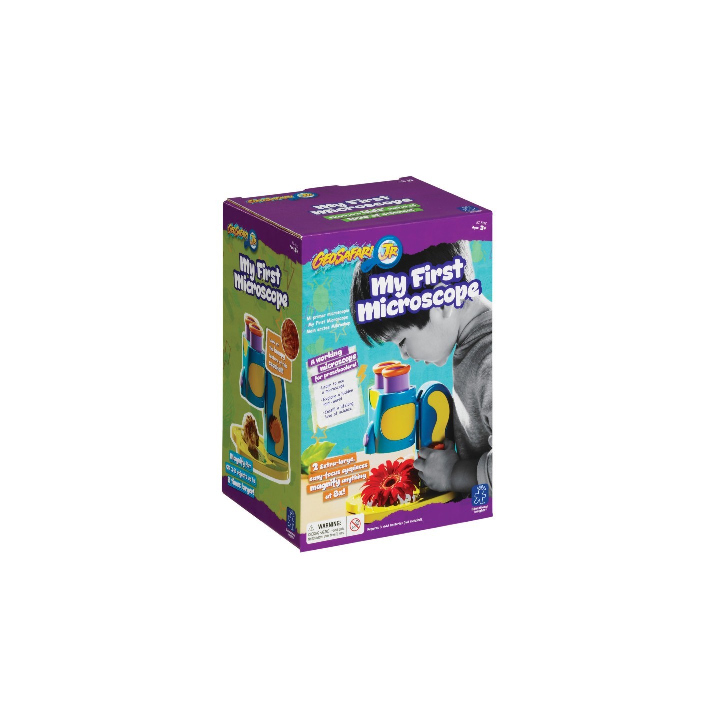 Educational Insights GeoSafari® Jr. My First Microscope