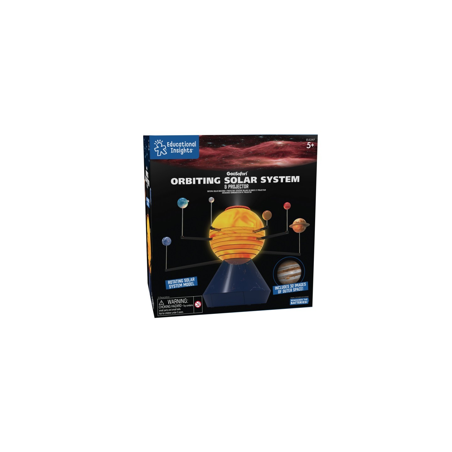 Educational Insights GeoSafari® Motorized Solar System & Projector