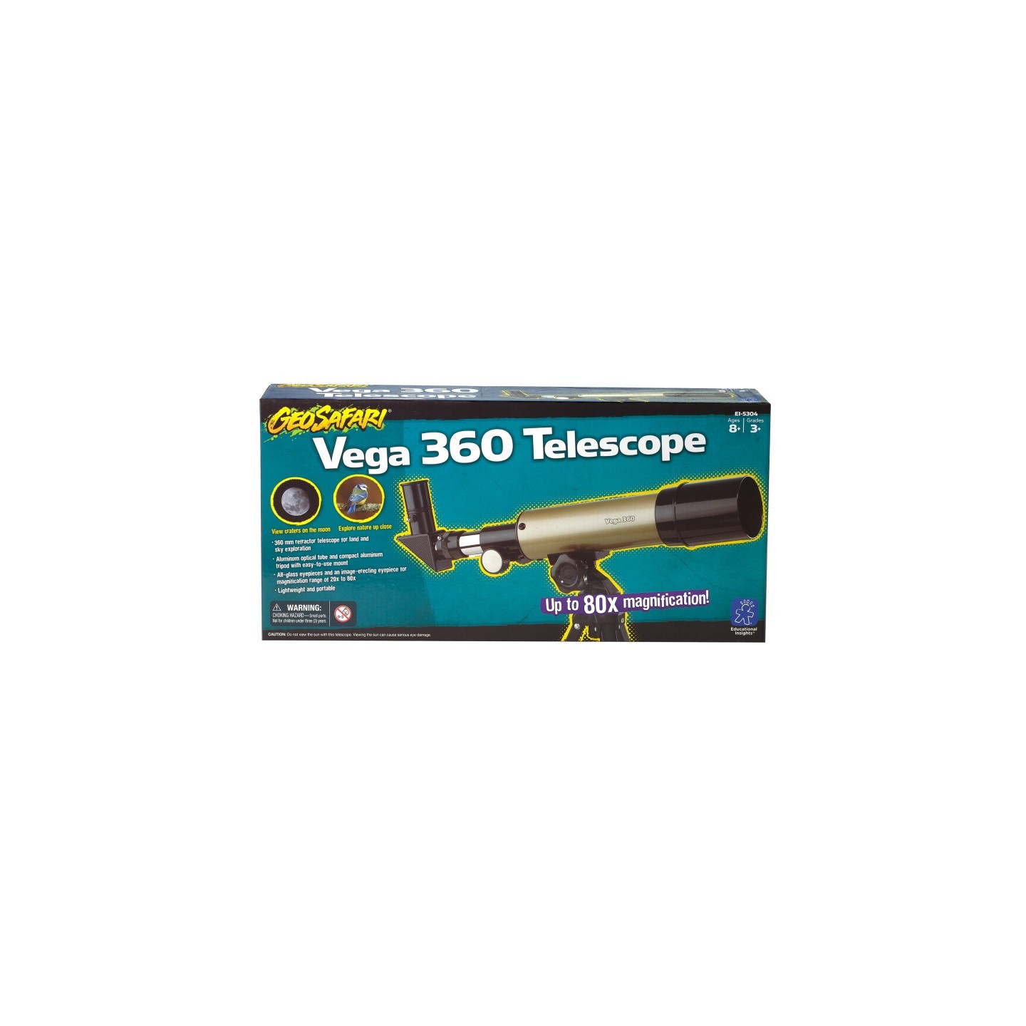 Educational Insights GeoSafari® Vega 360 Telescope