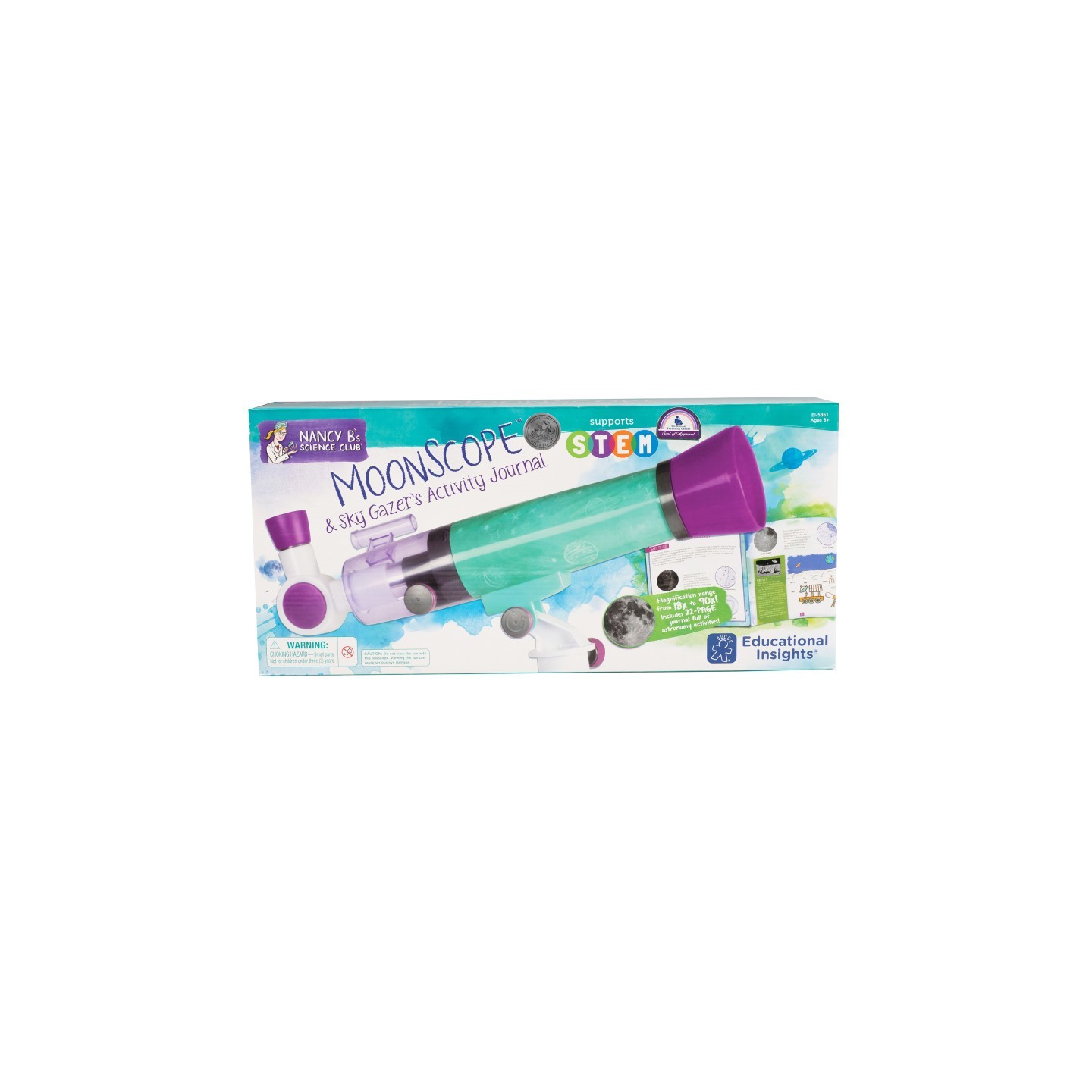 Educational Insights Nancy B’s Science Club® MoonScope™ & Sky Gazer's Activity Journal