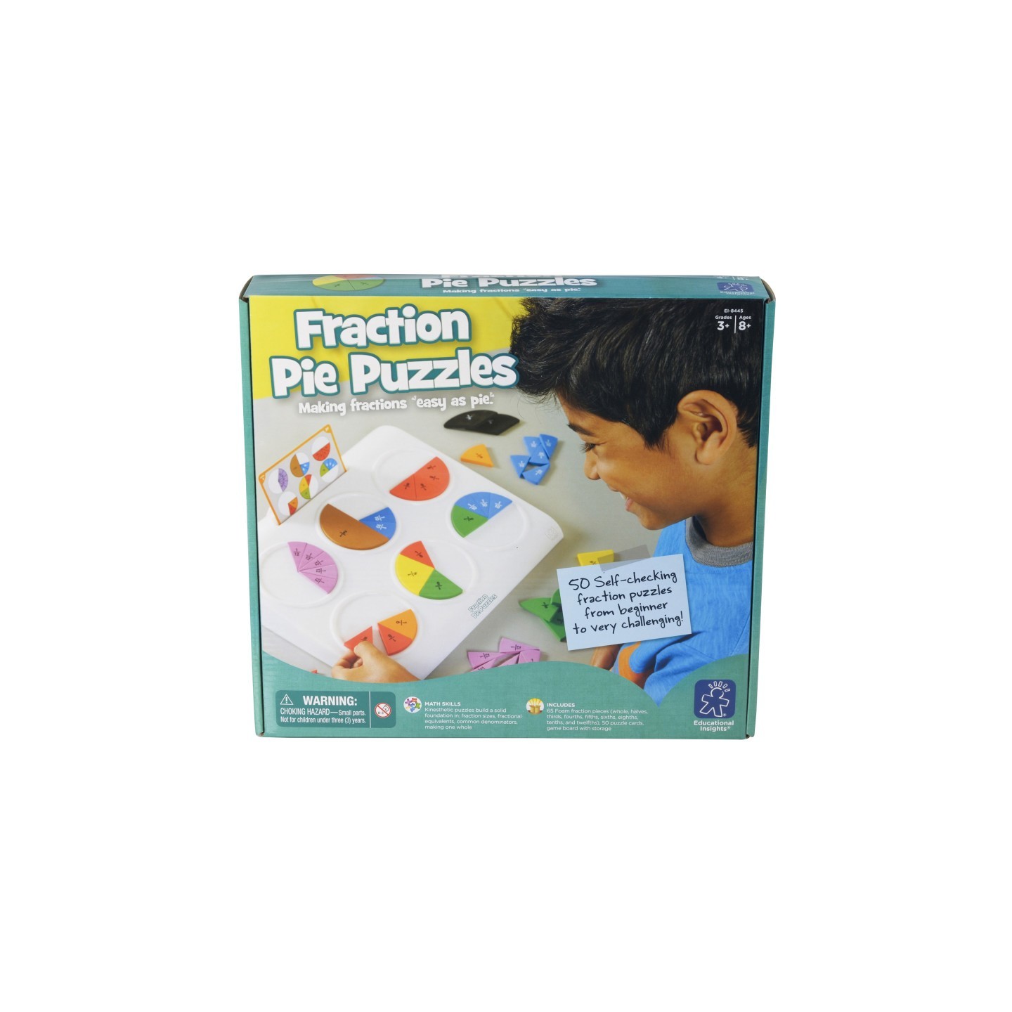 Educational Insights Fraction Pie Puzzles