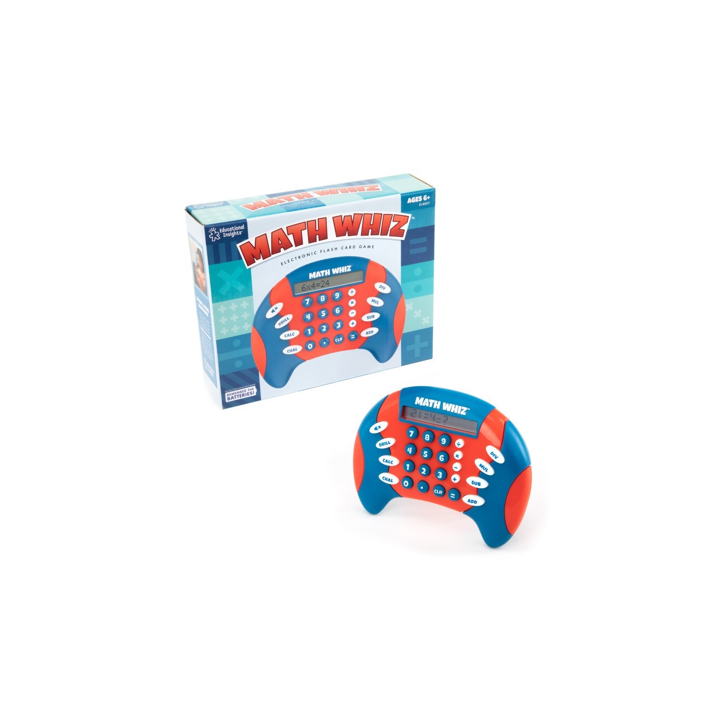 Educational Insights Math Whiz™ Handheld Electronic Math Game