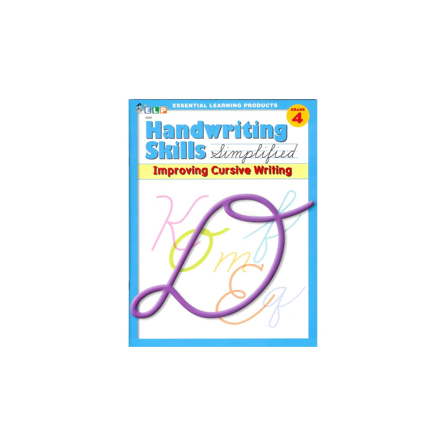 Essential Learning Products Handwriting Skills Simplified Book: Improving Cursive Writing