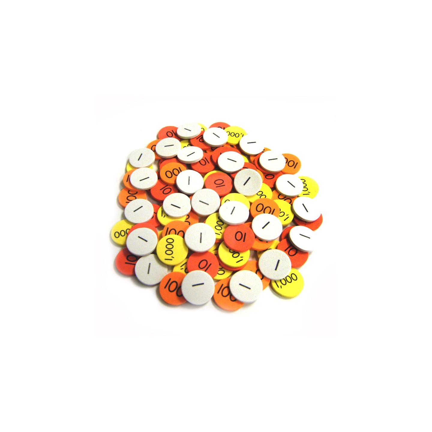 Sensational Math™ Small Group Set of Place Value Discs, 600 Discs