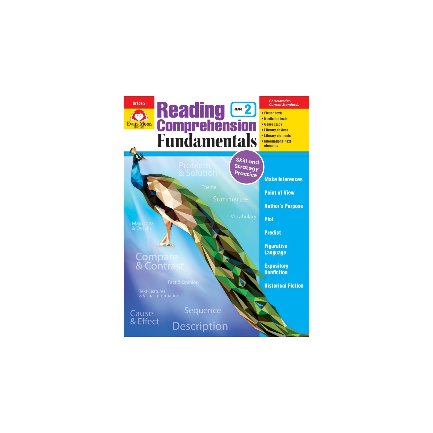 Evan-Moor Educational Publishers Reading Comprehension Fundamentals, Grade 2