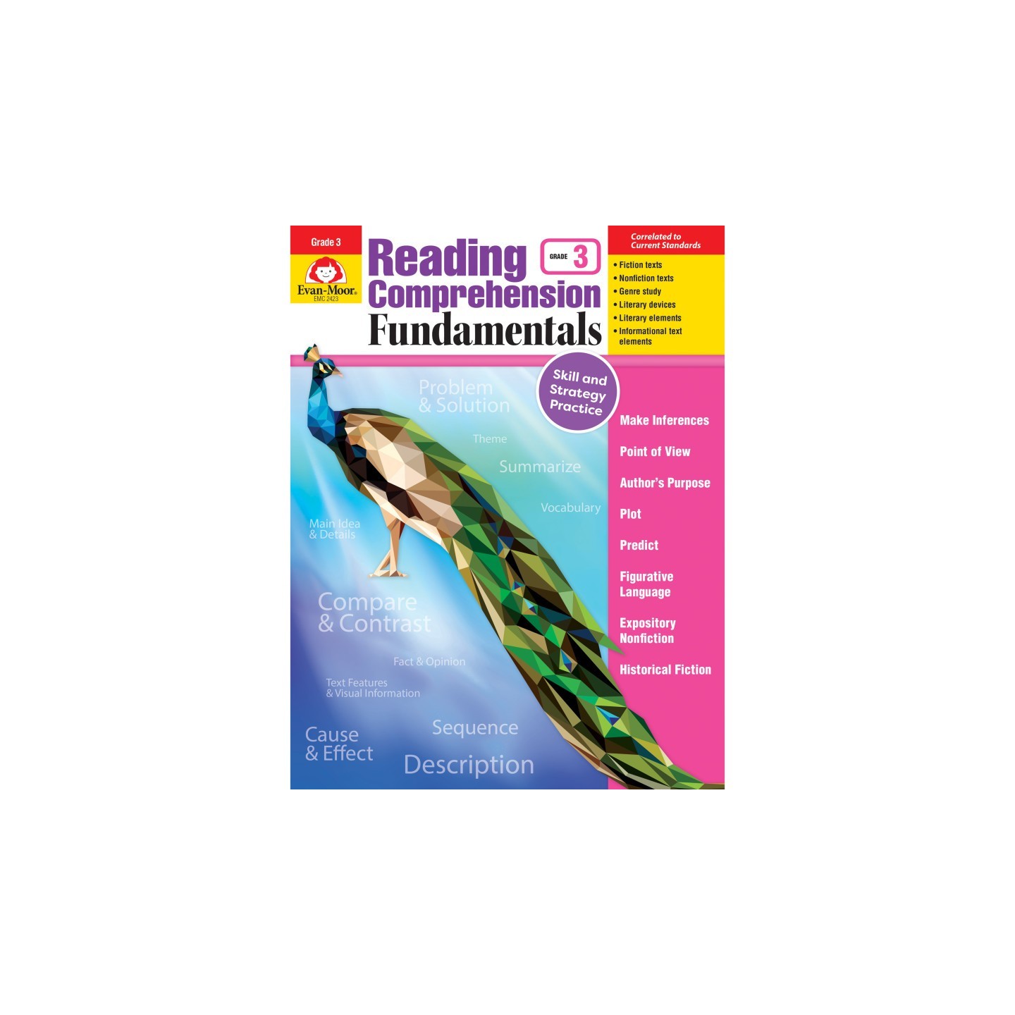 Evan-Moor Educational Publishers Reading Comprehension Fundamentals, Grade 3