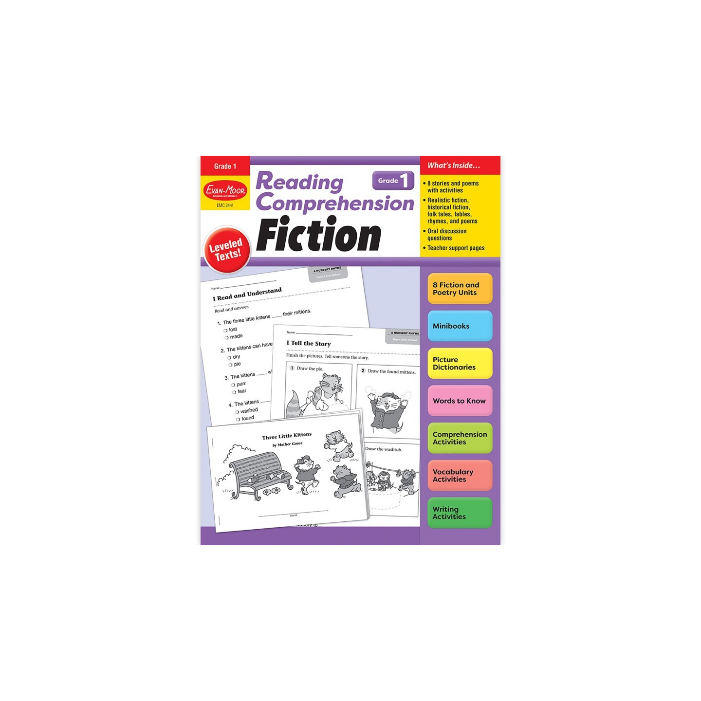 Evan-Moor Educational Publishers Reading Comprehension: Fiction, Grade 1
