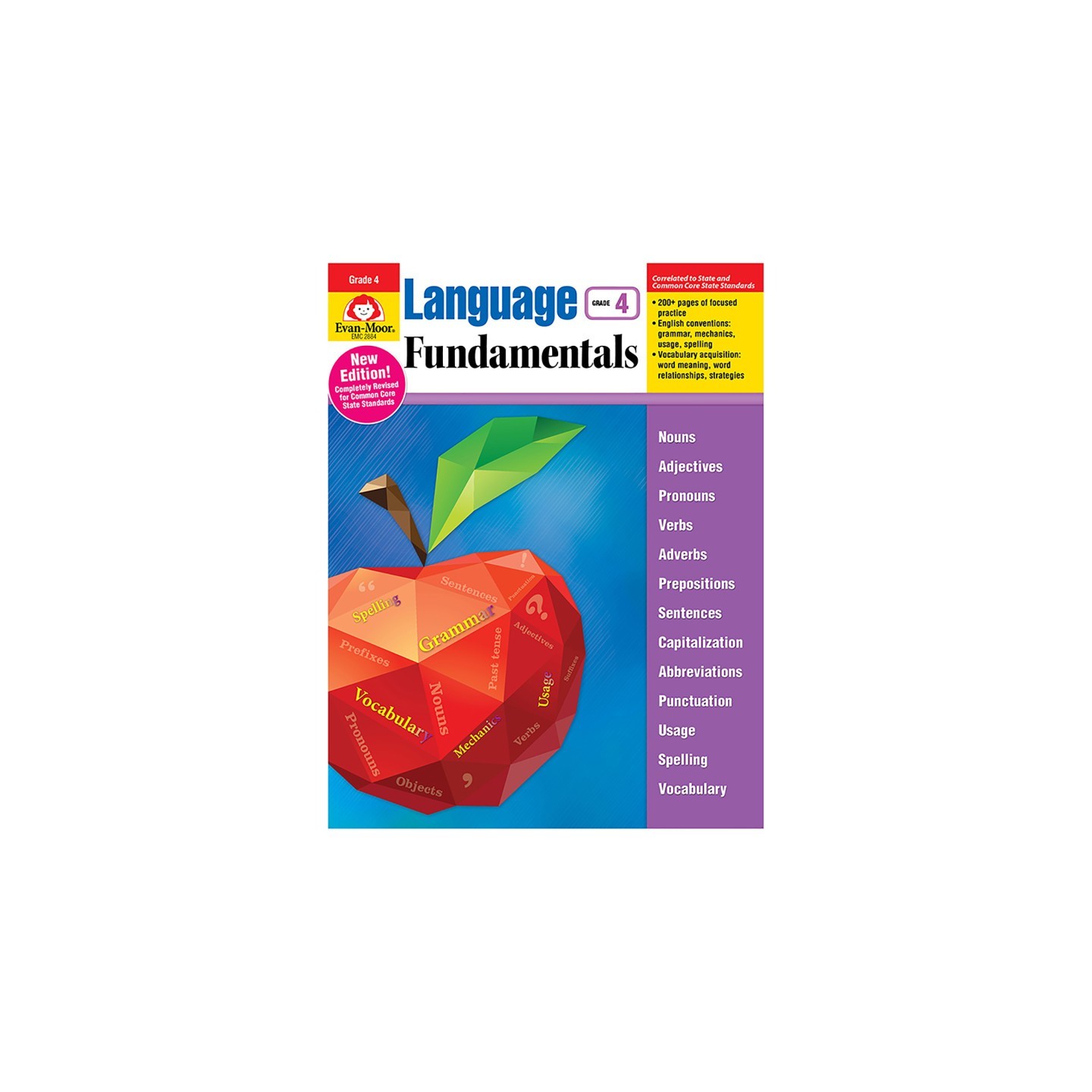 Evan-Moor Educational Publishers Language Fundamentals, Grade 4 - Teacher Reproducibles, Print
