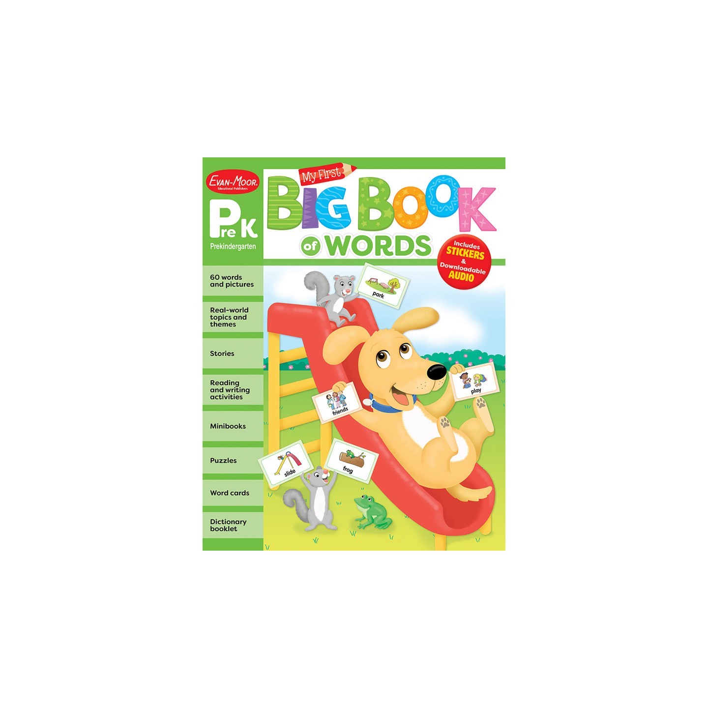 Evan-Moor Educational Publishers My First Big Book of Words, Grade PreK