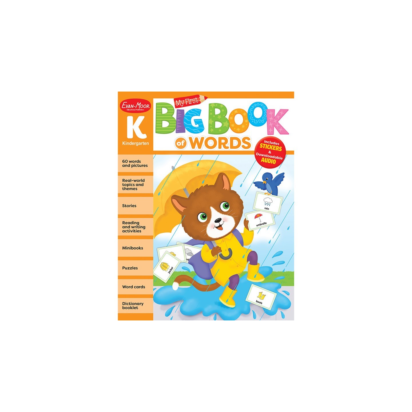 Evan-Moor Educational Publishers My First Big Book of Words, Grade K