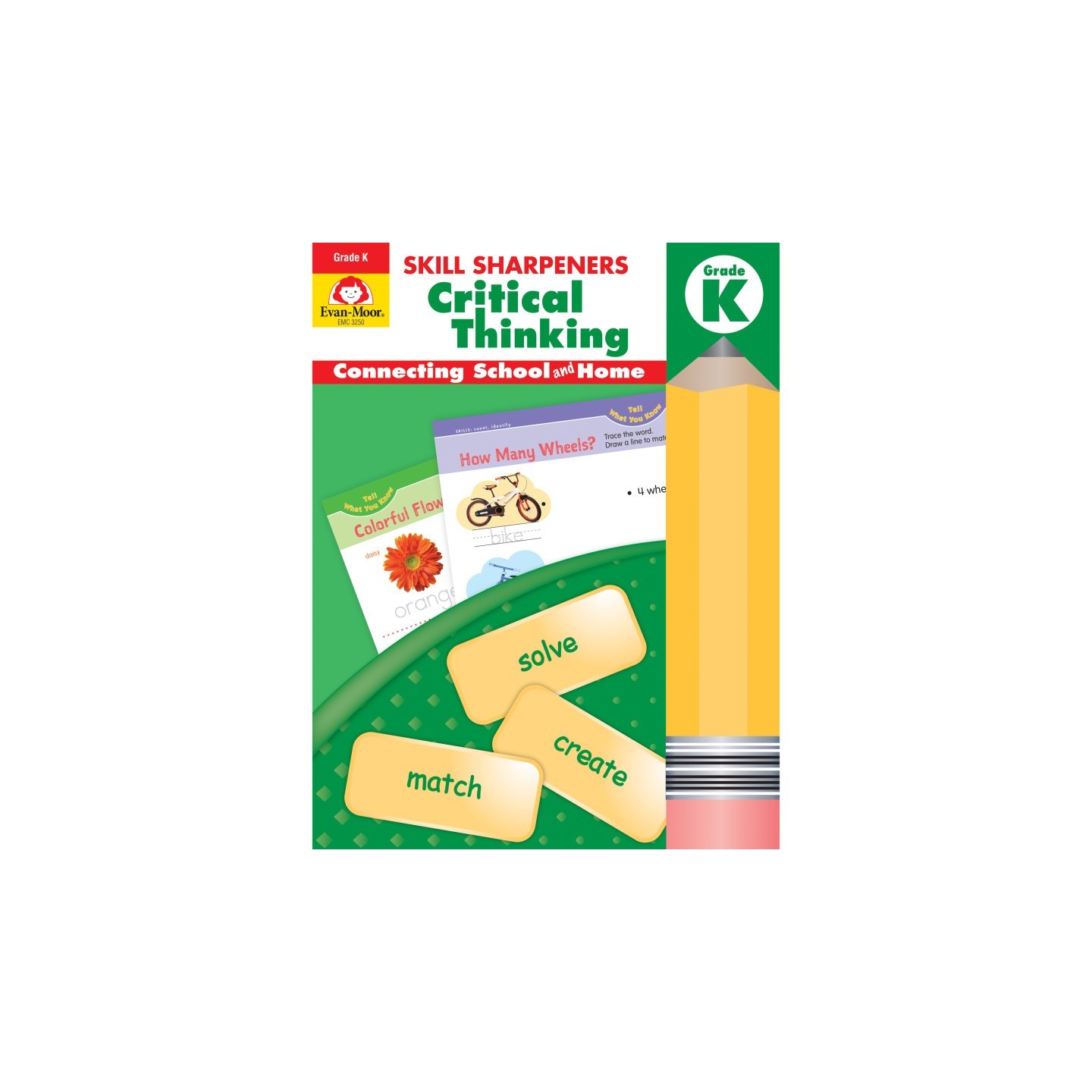 Evan-Moor Educational Publishers Skill Sharpeners Critical Thinking, Grade K