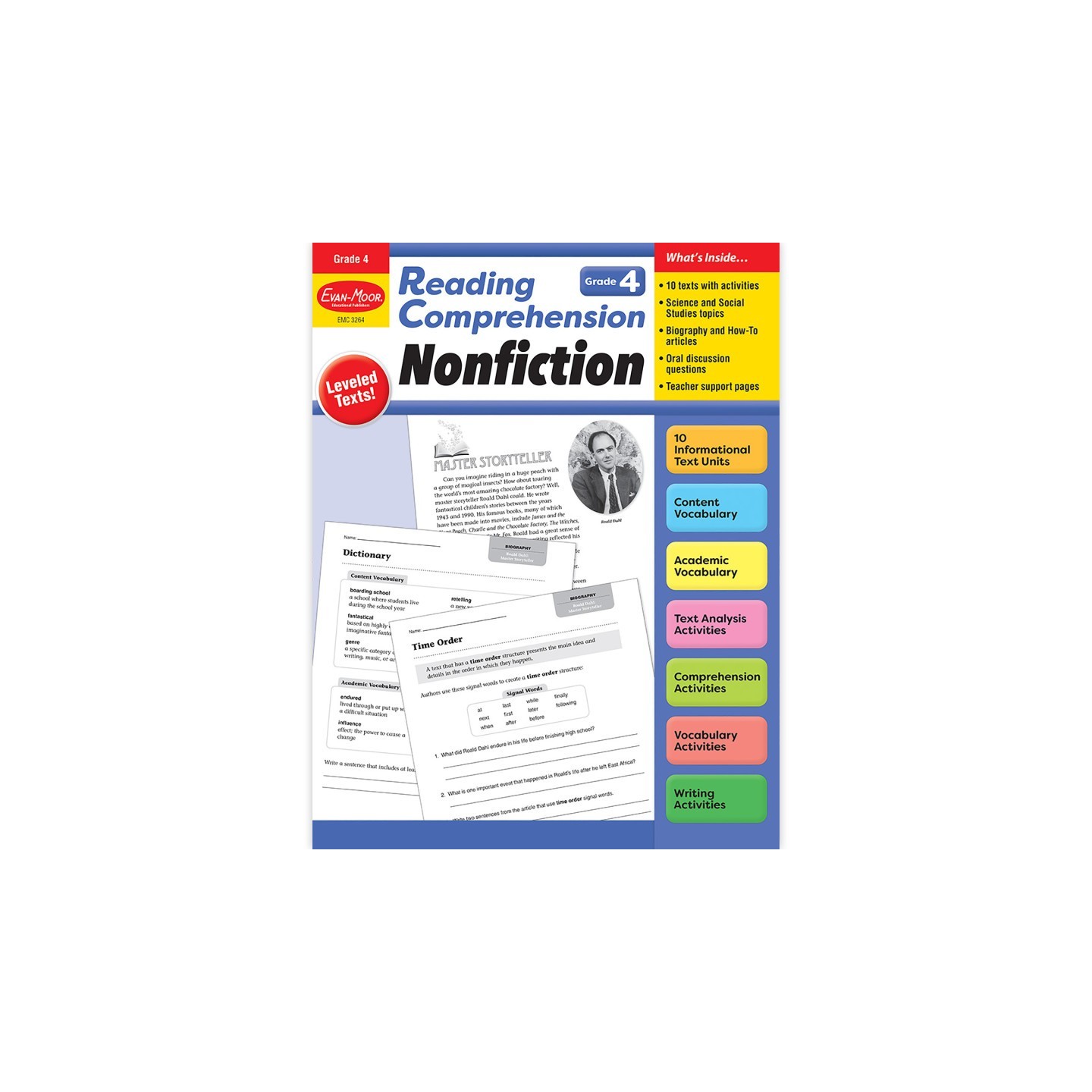 Evan-Moor Educational Publishers Reading Comprehension: Nonfiction, Grade 4