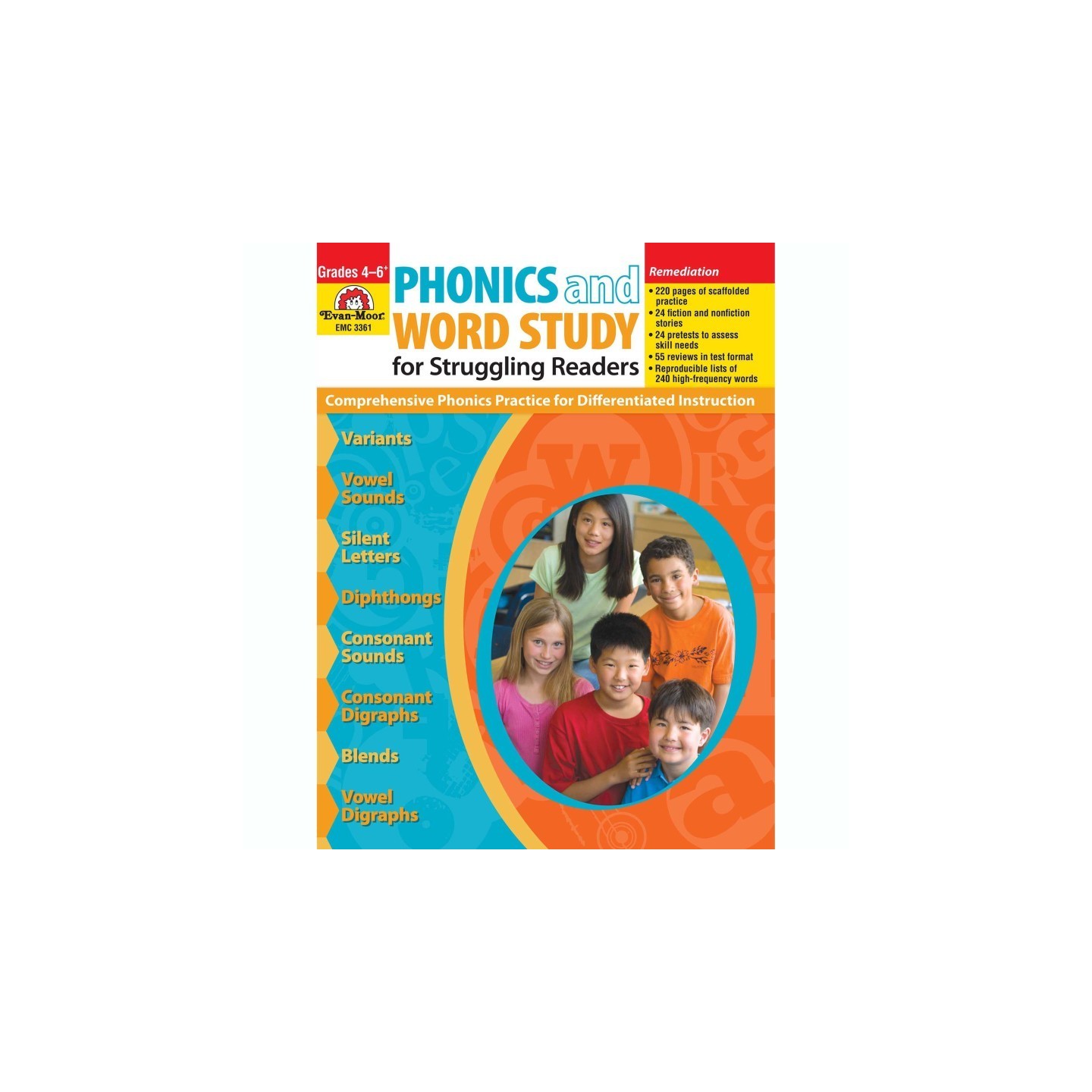 Evan-Moor Educational Publishers Phonics and Word Study for Struggling Readers Book