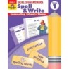 Evan-Moor Educational Publishers Skill Sharpeners Spell & Write Book, Grade 1