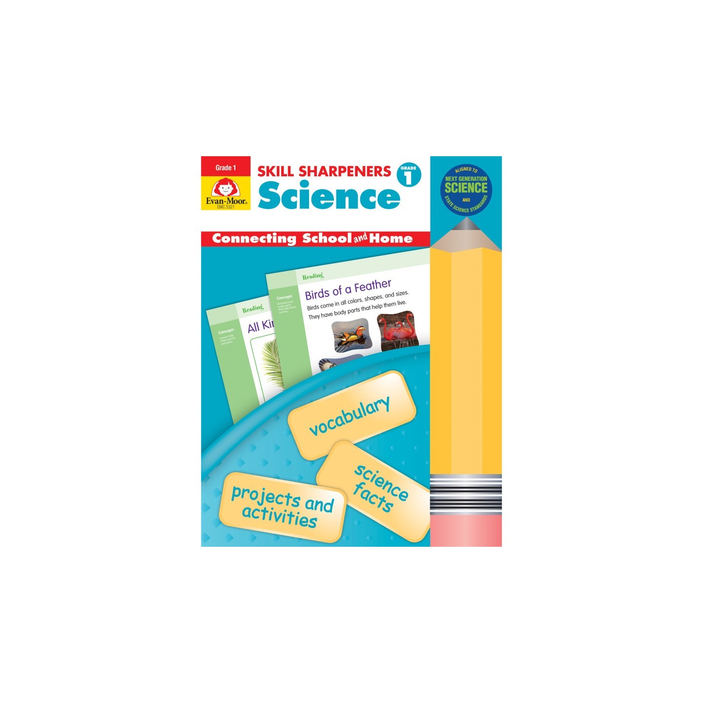 Evan-Moor Educational Publishers Skill Sharpeners Science, Grade 1