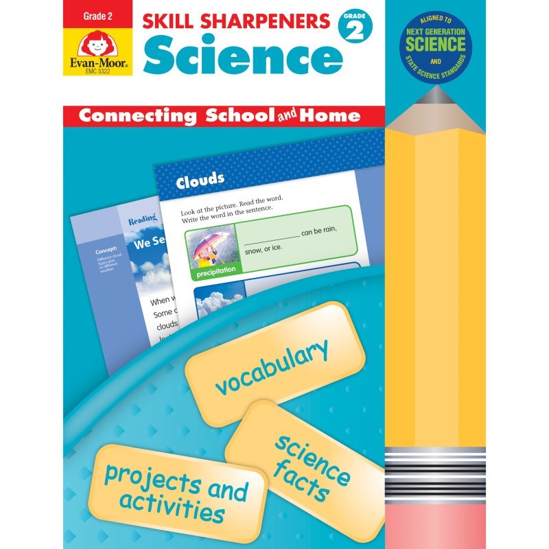 Evan-Moor Educational Publishers Skill Sharpeners Science, Grade 2