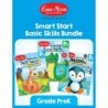 Evan-Moor Educational Publishers Smart Start Activity Book Basic Skills Bundle, Grade PreK