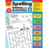 Evan-Moor Educational Publishers Spelling Games and Activities, Grade 2