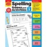 Evan-Moor Educational Publishers Spelling Games and Activities, Grade 3