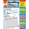 Evan-Moor Educational Publishers Spelling Games and Activities, Grade 5