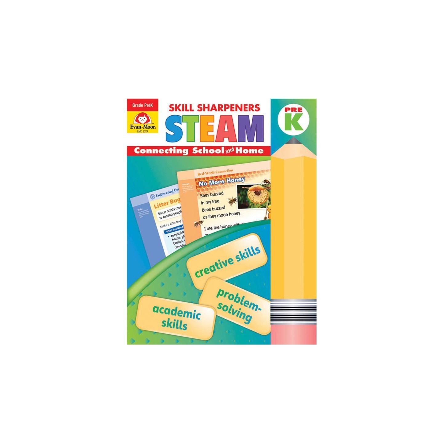 Evan-Moor Educational Publishers Skill Sharpeners STEAM, Grade PreK