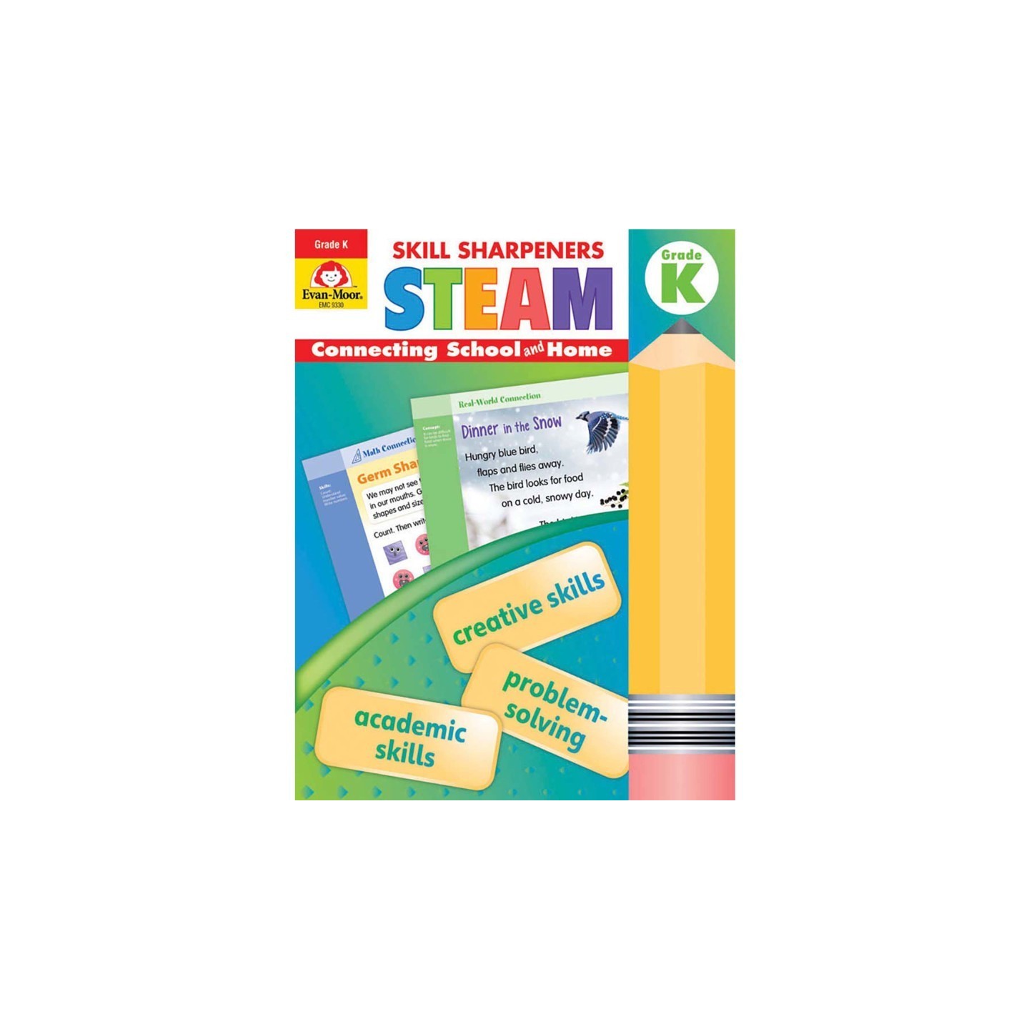 Evan-Moor Educational Publishers Skill Sharpeners STEAM, Grade K