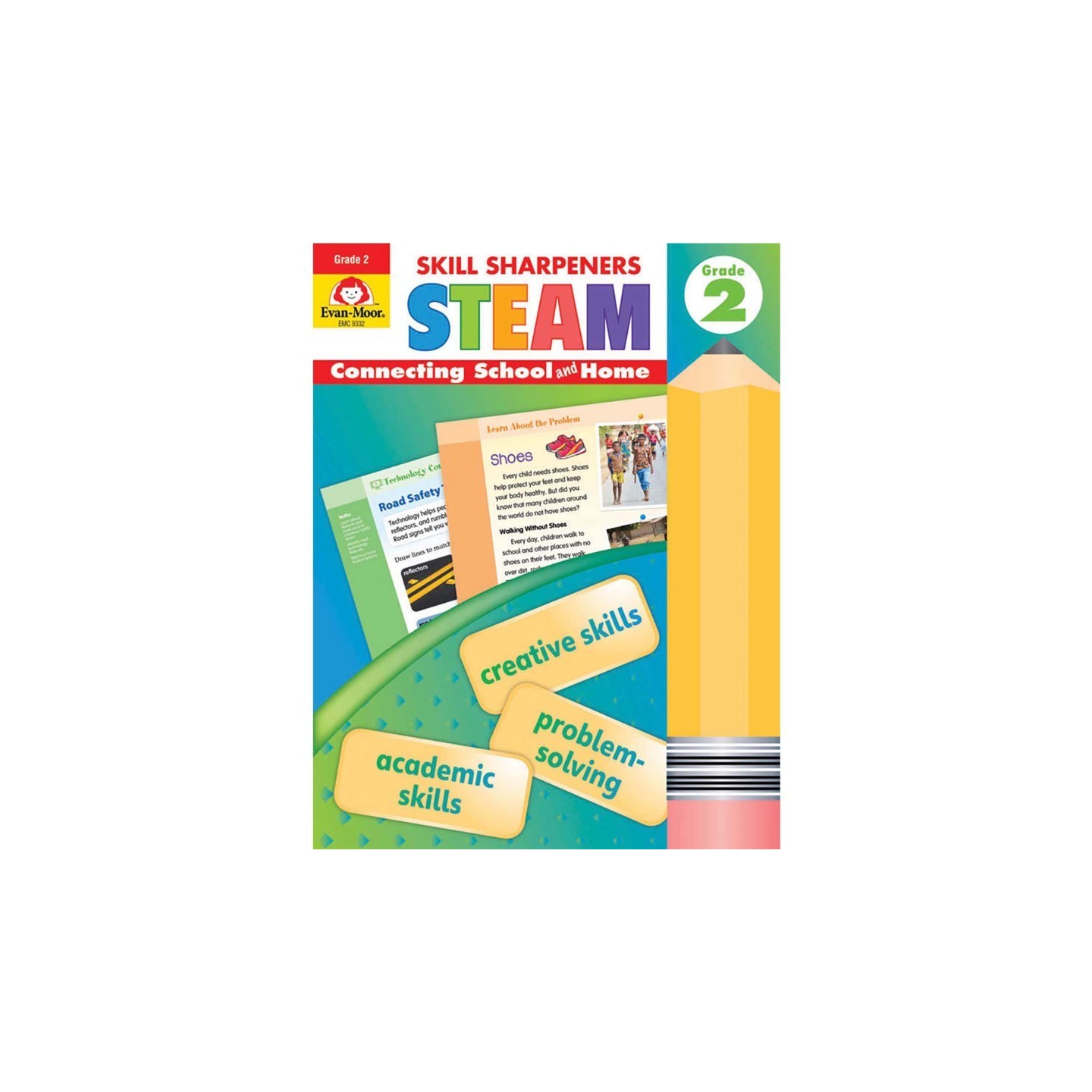Evan-Moor Educational Publishers Skill Sharpeners STEAM, Grade 2