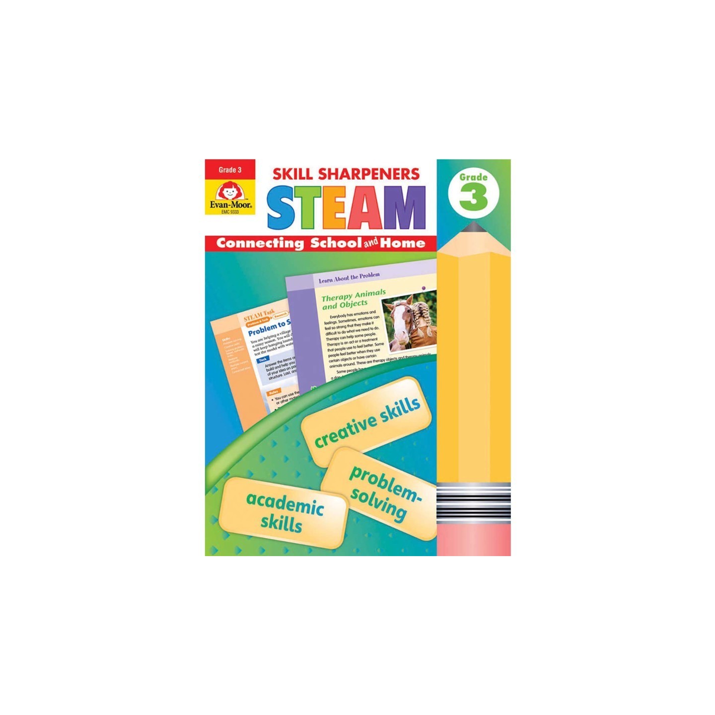 Evan-Moor Educational Publishers Skill Sharpeners STEAM, Grade 3