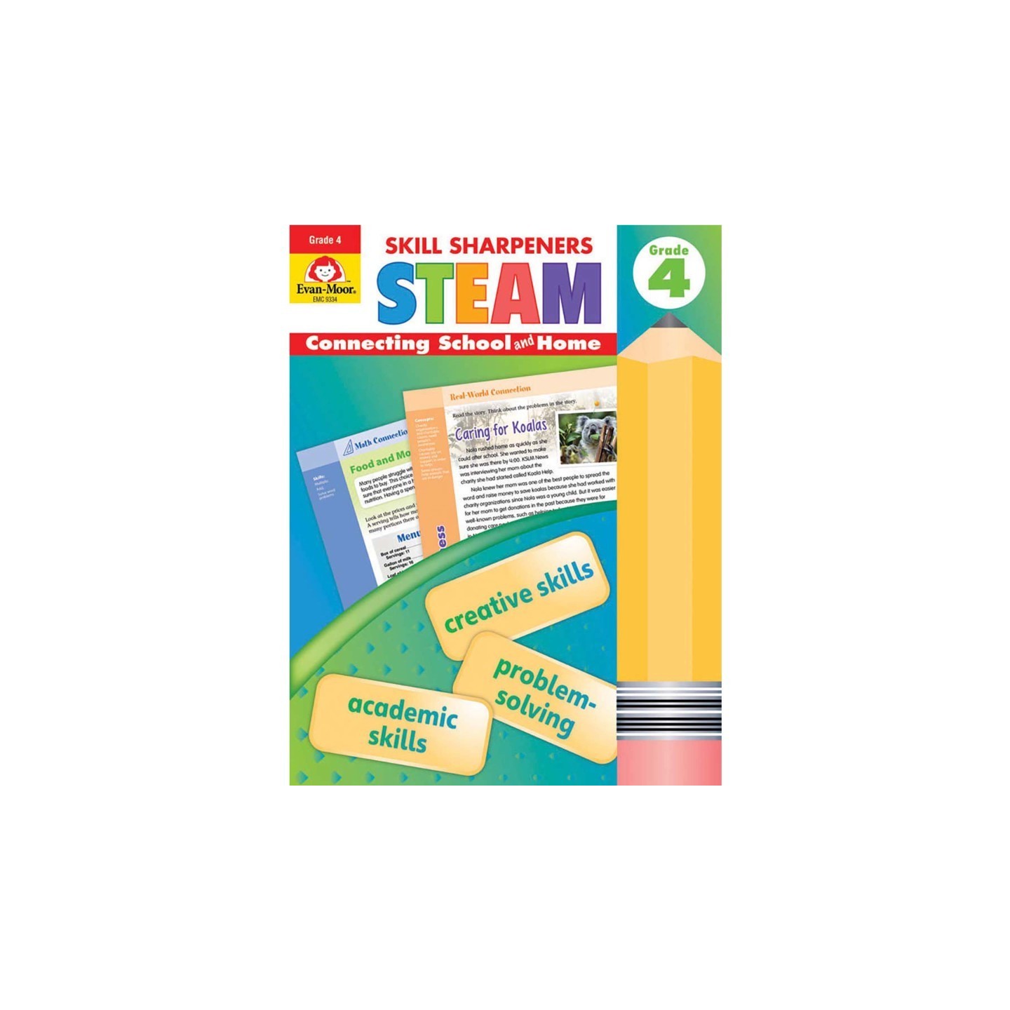 Evan-Moor Educational Publishers Skill Sharpeners STEAM, Grade 4