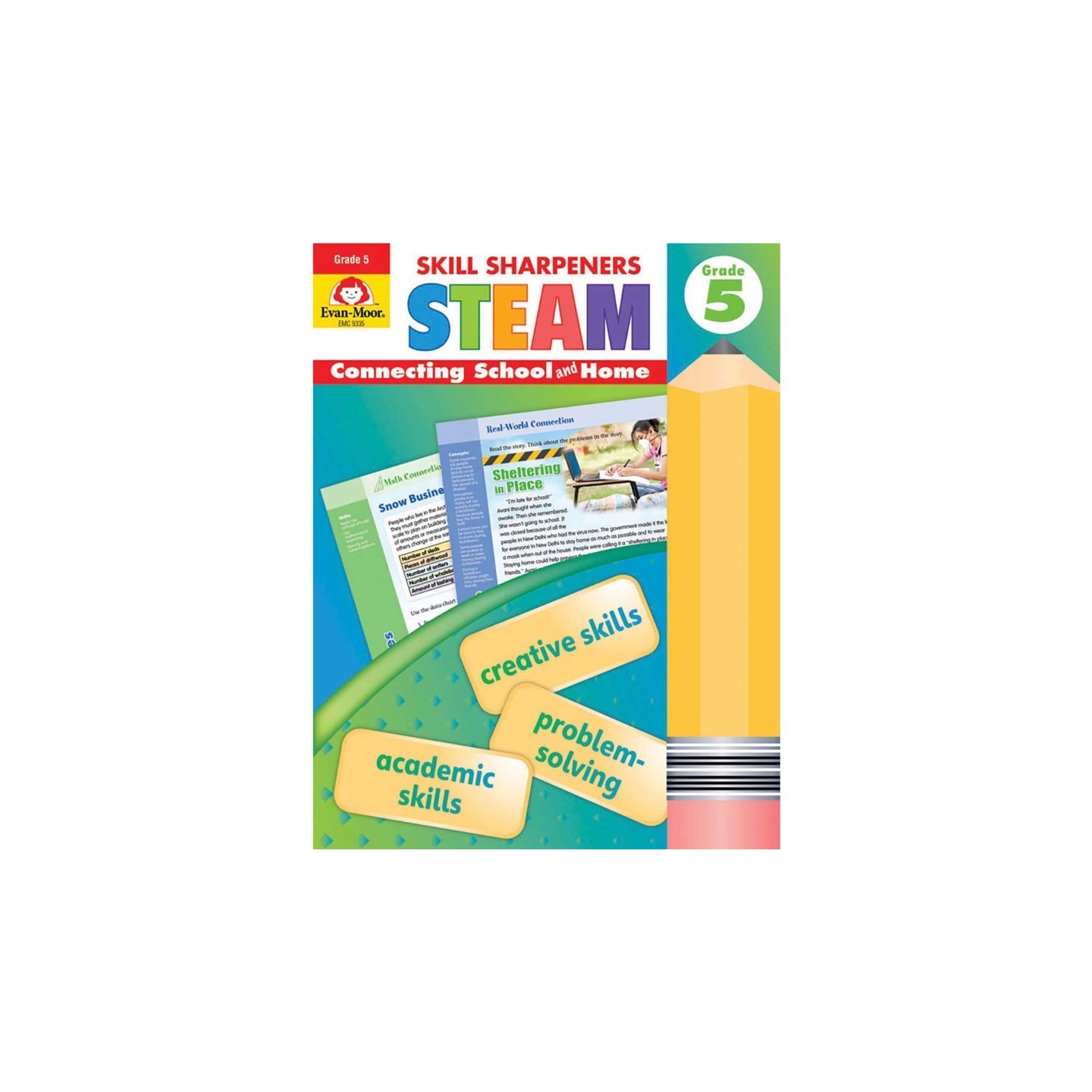 Evan-Moor Educational Publishers Skill Sharpeners STEAM, Grade 5