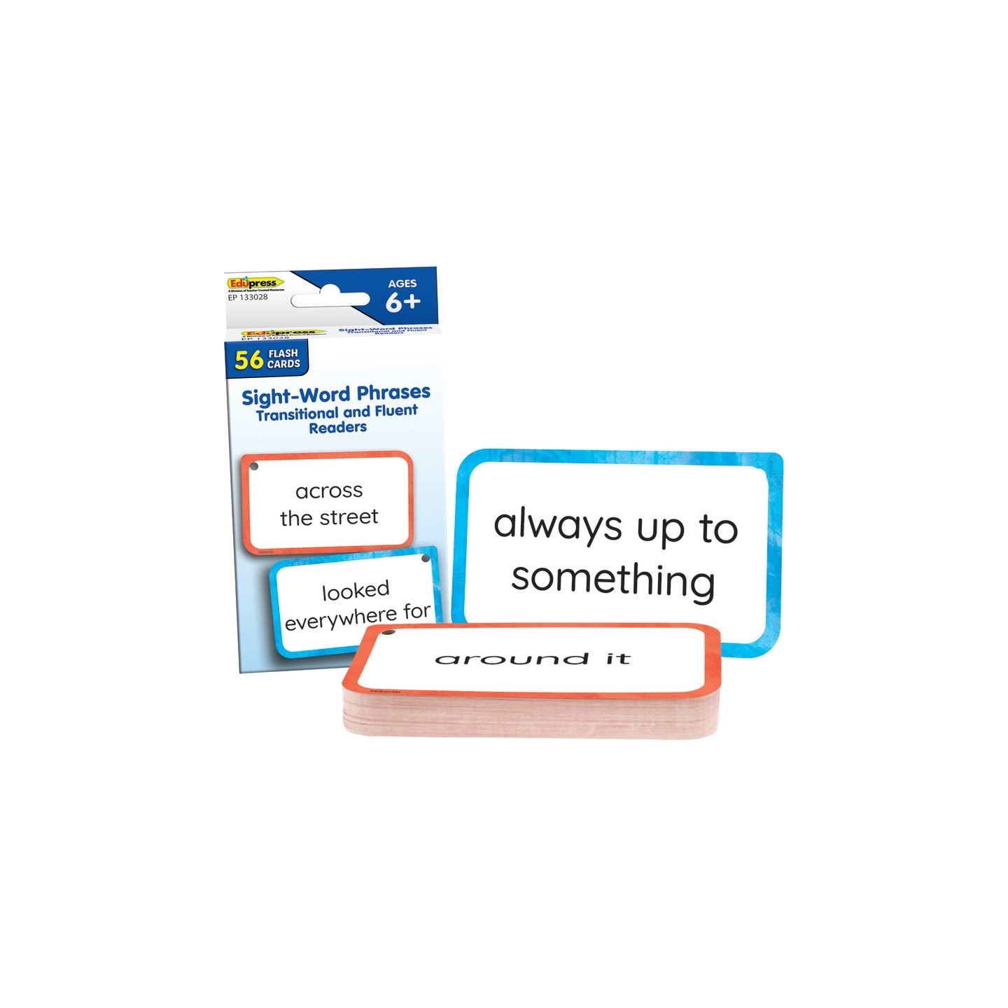 Teacher Created Resources® Sight-Word Phrases - Transitional and Fluent Readers Flash Cards