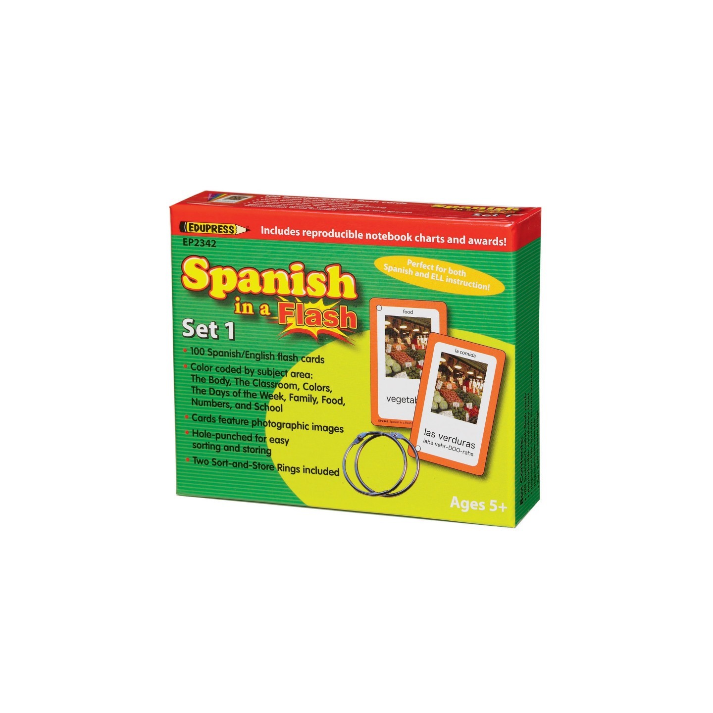 Edupress™ Spanish in a Flash™ Set 1