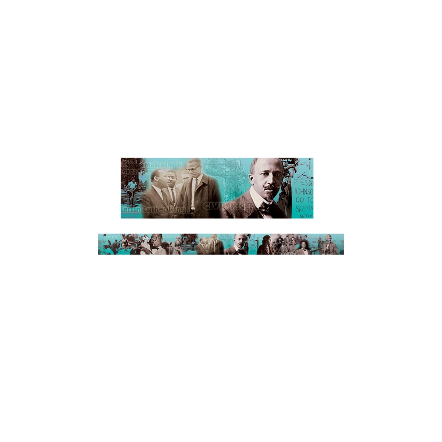 Edupress™ Black History Photo Border, 35 Feet