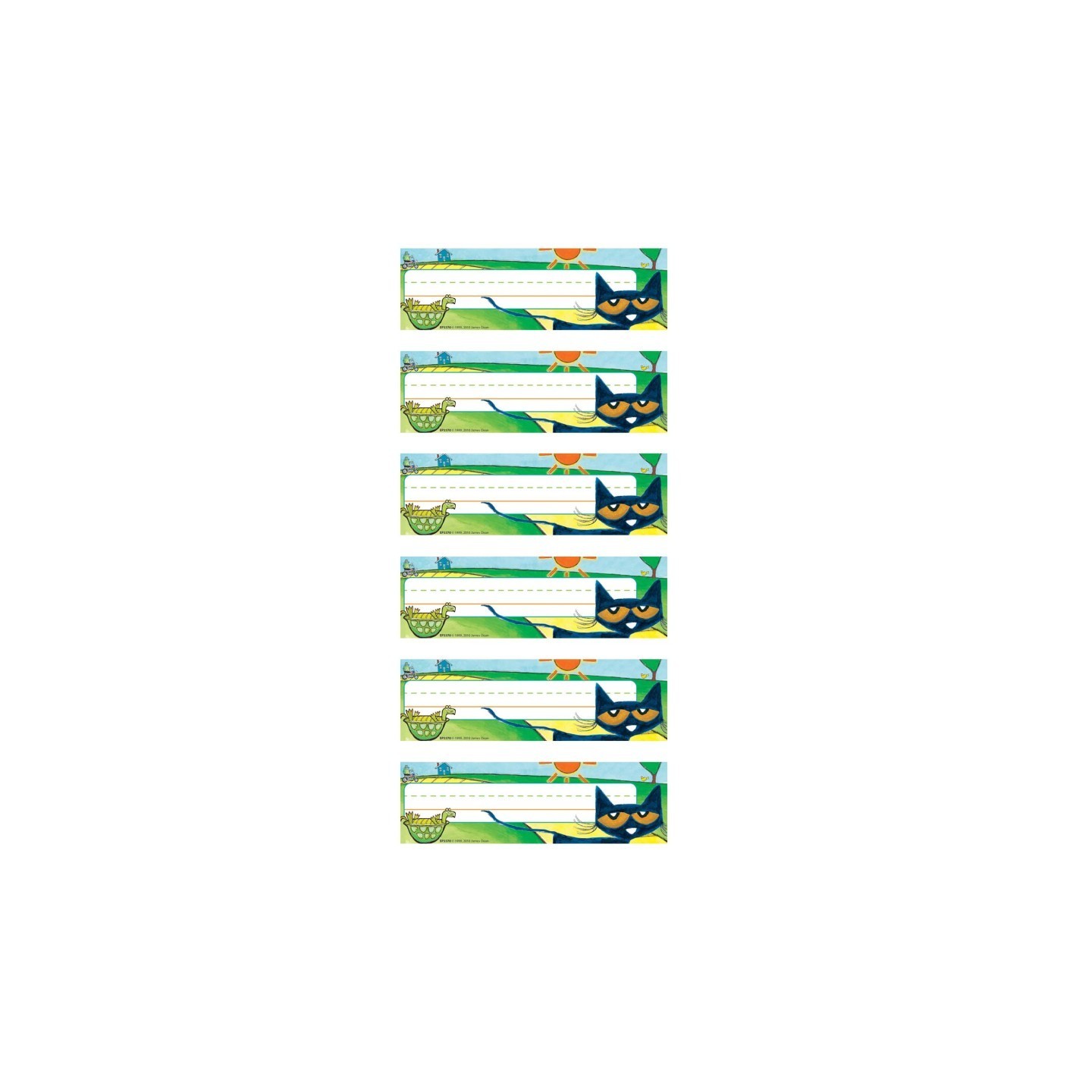Edupress™ Pete the Cat® Nameplates, 36 Per Pack, 6 Packs