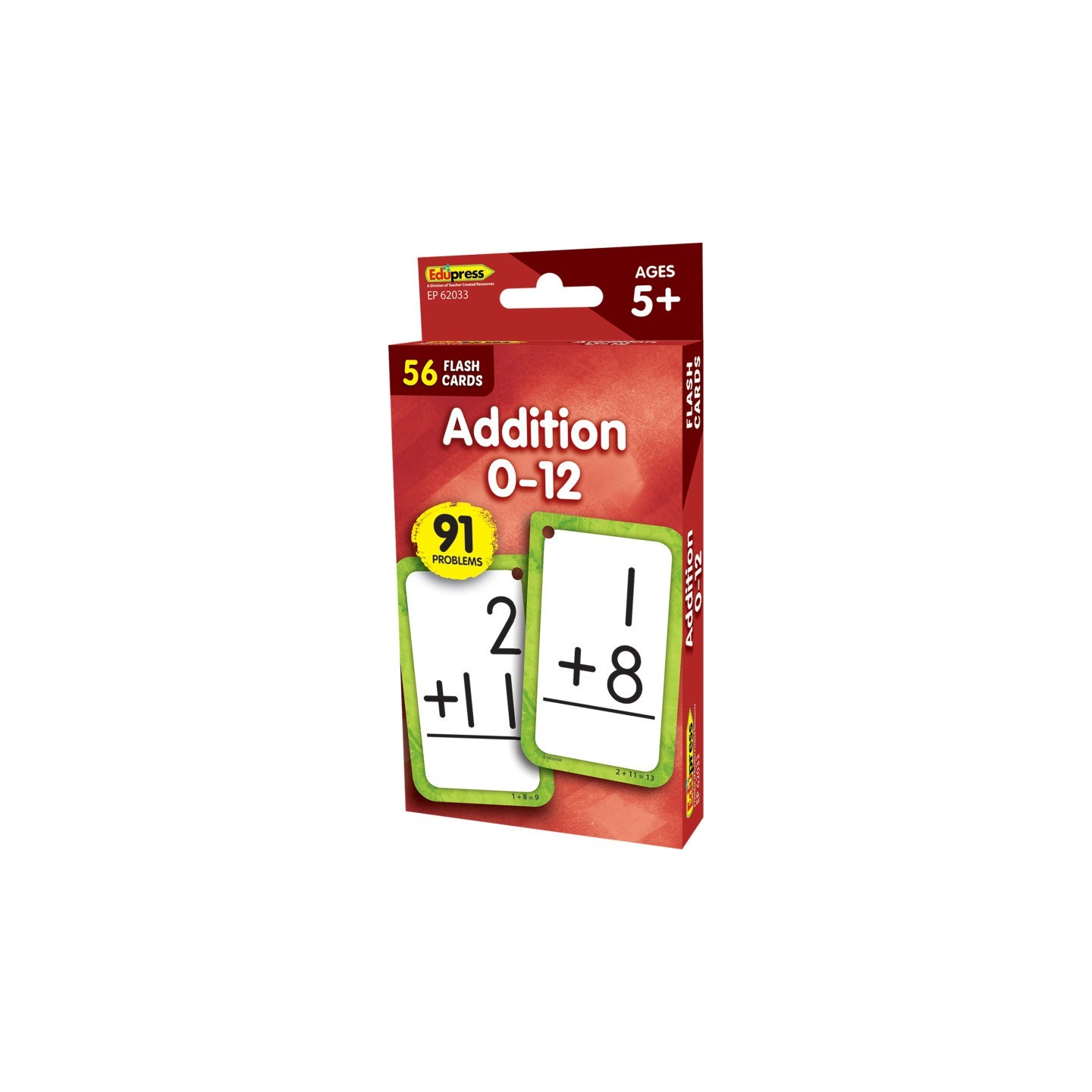 Edupress™ Addition 0-12 Flash Cards