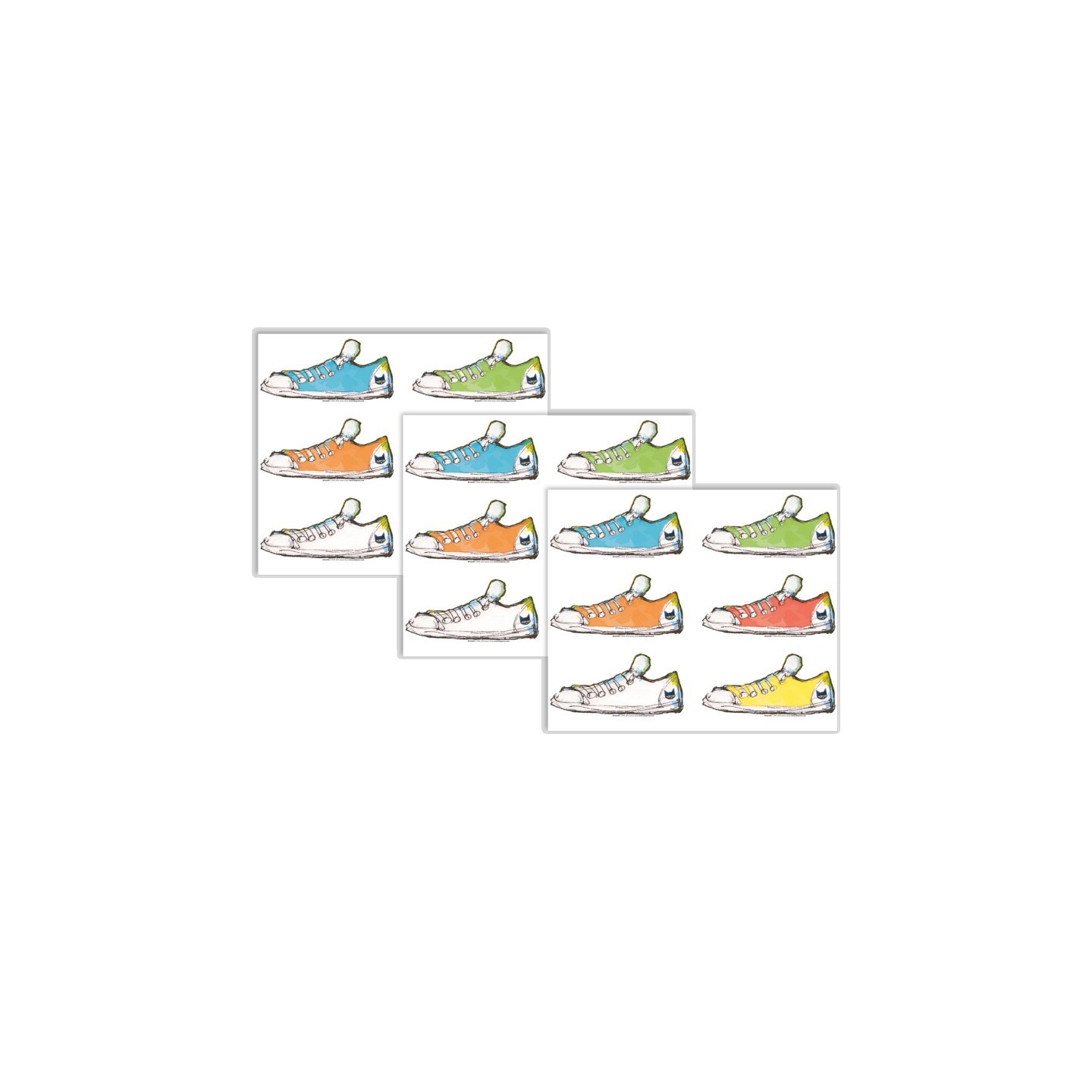 Edupress™ Pete the Cat® Groovy Shoes Accents, 36 Per Pack, 3 Packs