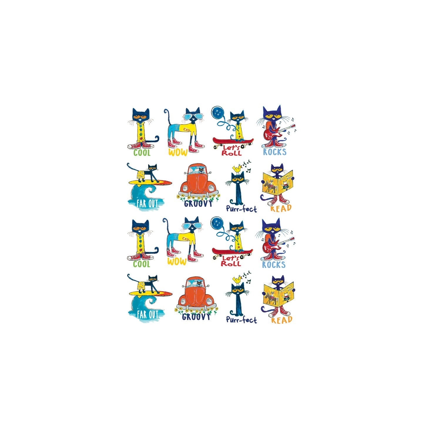 Edupress™ Pete the Cat® Stickers, Pack of 96