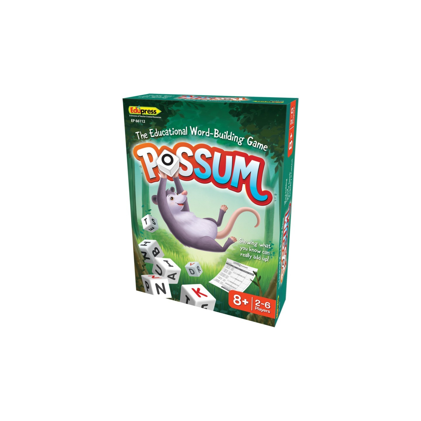 Teacher Created Resources® POSSUM Dice Game