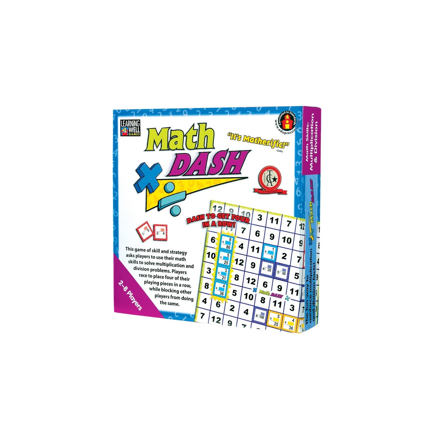Edupress™ Math Dash Game: Multiplication & Division