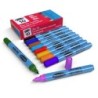 Show-me® Fine Tip Slim Barrel Dry Erase Markers, Assorted Colors, Box of 10