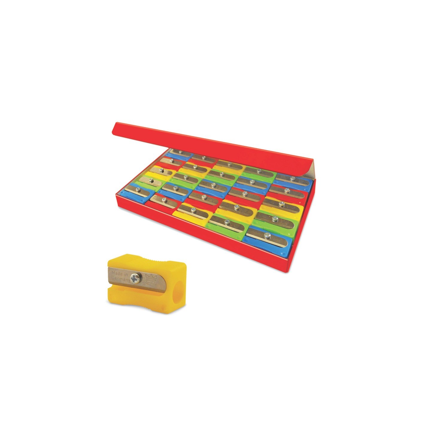 Eisen Single Hole Pencil Sharpener, Pack of 25